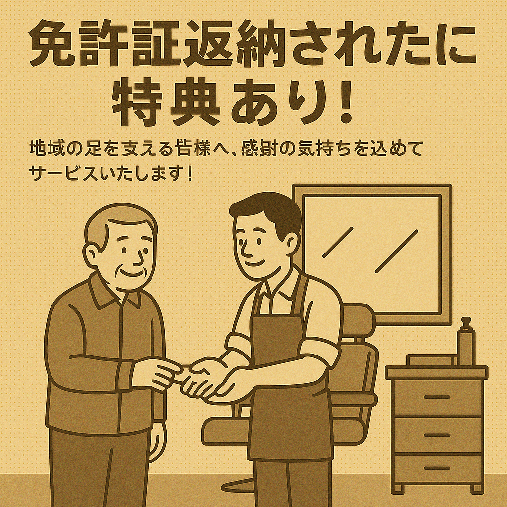 児島の散髪&脱毛サービス「理容室のんき」