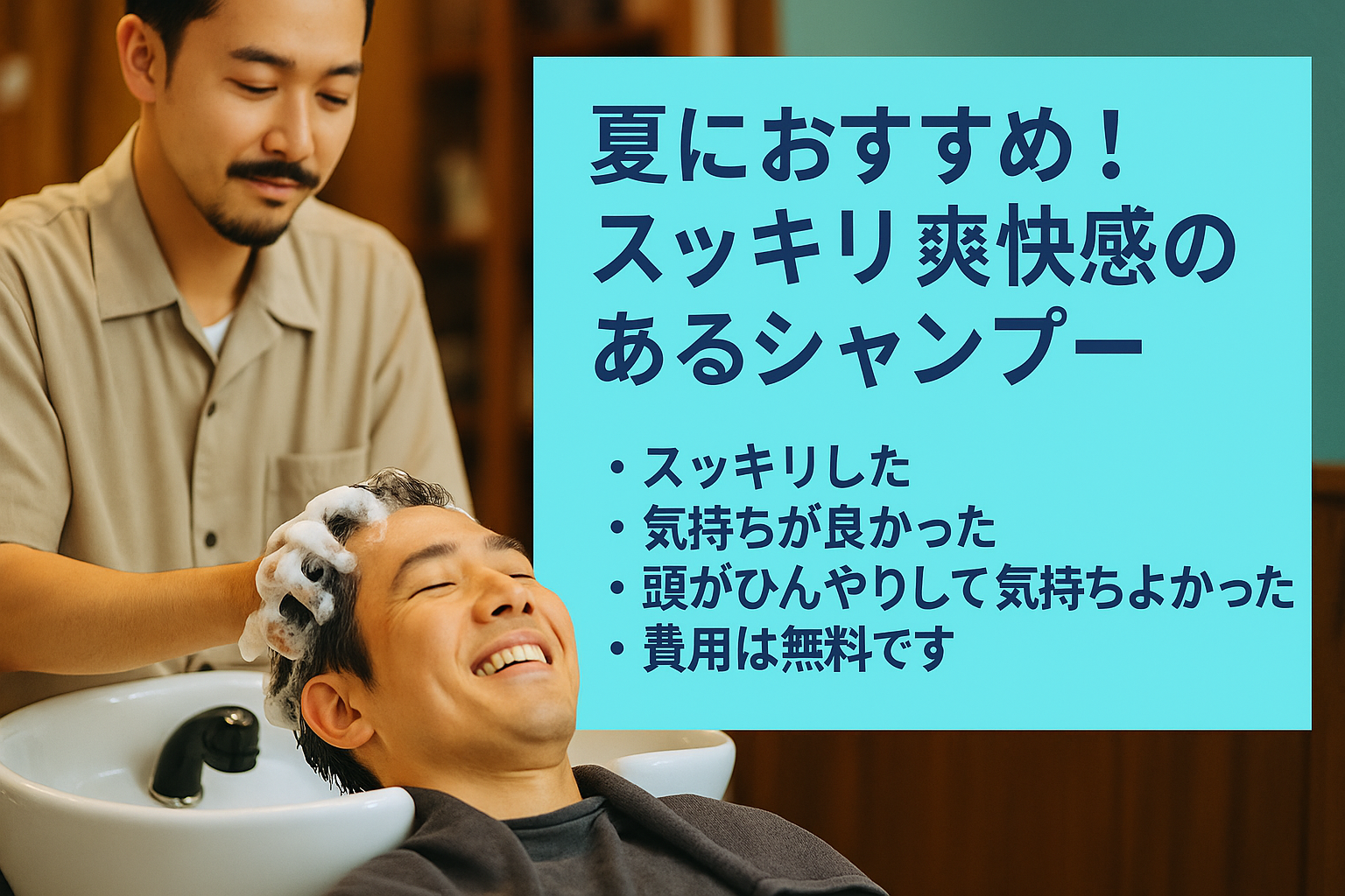 児島の散髪&脱毛サービス「理容室のんき」